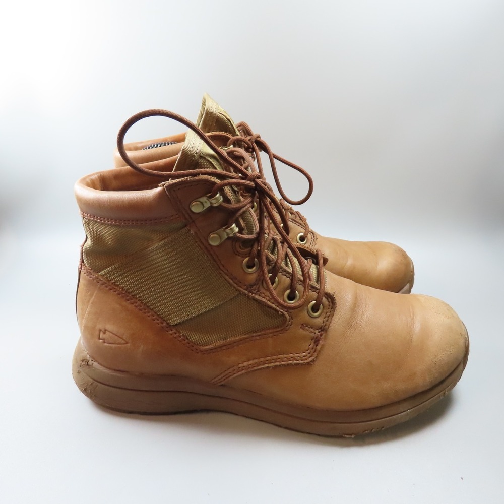 Goruck MACV-1 Black Leather Lace-Up Combat Boots Men's Size 7‎ Women's 9